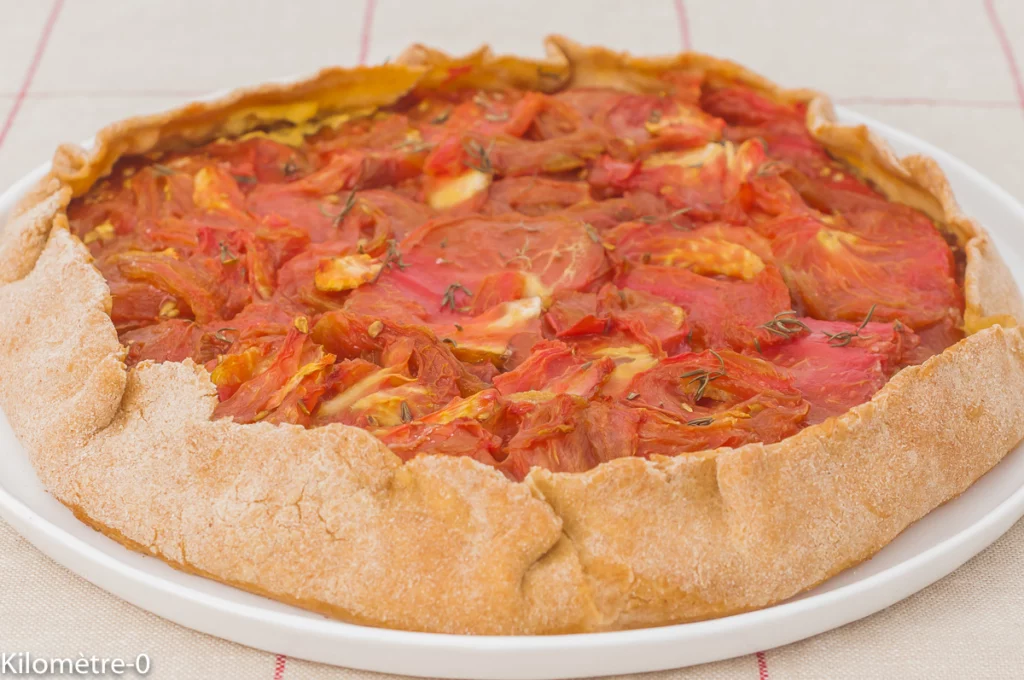 Tarte rustique à la tomate - Étape 9