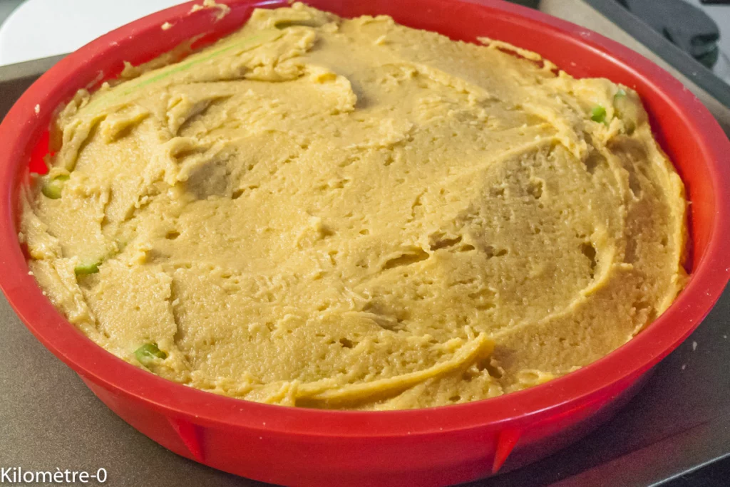 Gâteau renversé à la rhubarbe - Étape 6