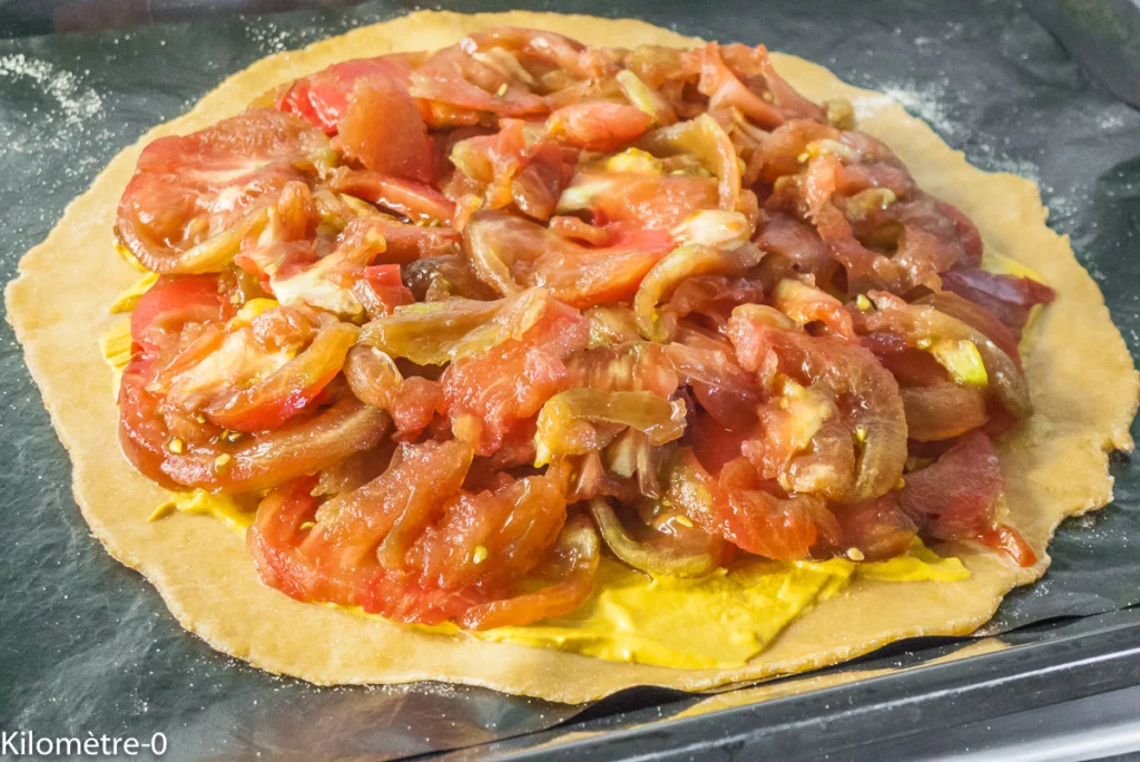 Tarte rustique à la tomate - Étape 6