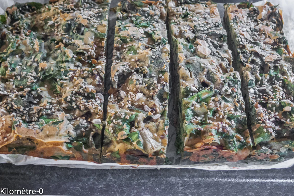 Photo de recette de Kilomètre-0, blog de cuisine réalisée à partir de produits de saison et issus de circuits courts