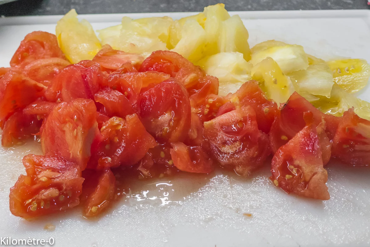 Photo de recette de Kilomètre-0, blog de cuisine réalisée à partir de produits de saison et issus de circuits courts