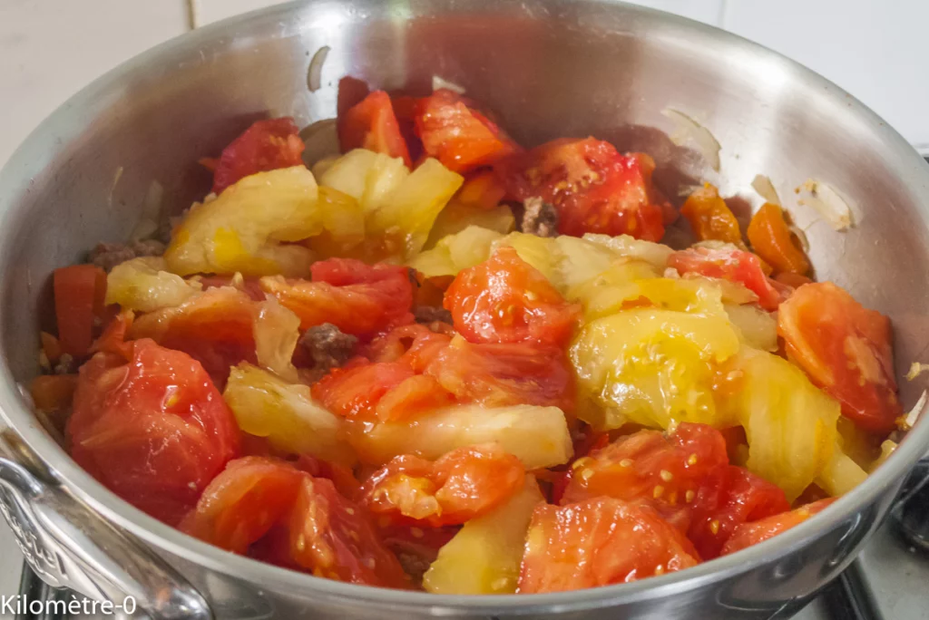 Oeufs aux poivrons (plat libanais) - Étape 7