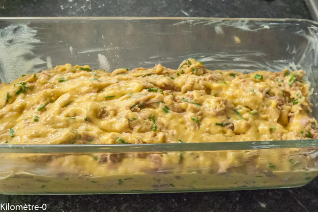 Cake salé au thon et au citron - Étape 6