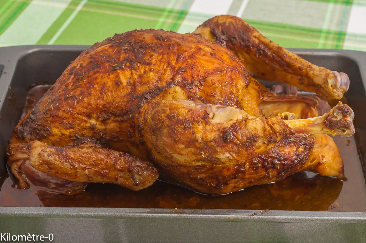 Photo de recette de poulet, sauce BBQ, barbecue, poulet rôti, facile, bio, épices, Kilomètre-0, blog de cuisine réalisée à partir de produits de saison et issus de circuits courts