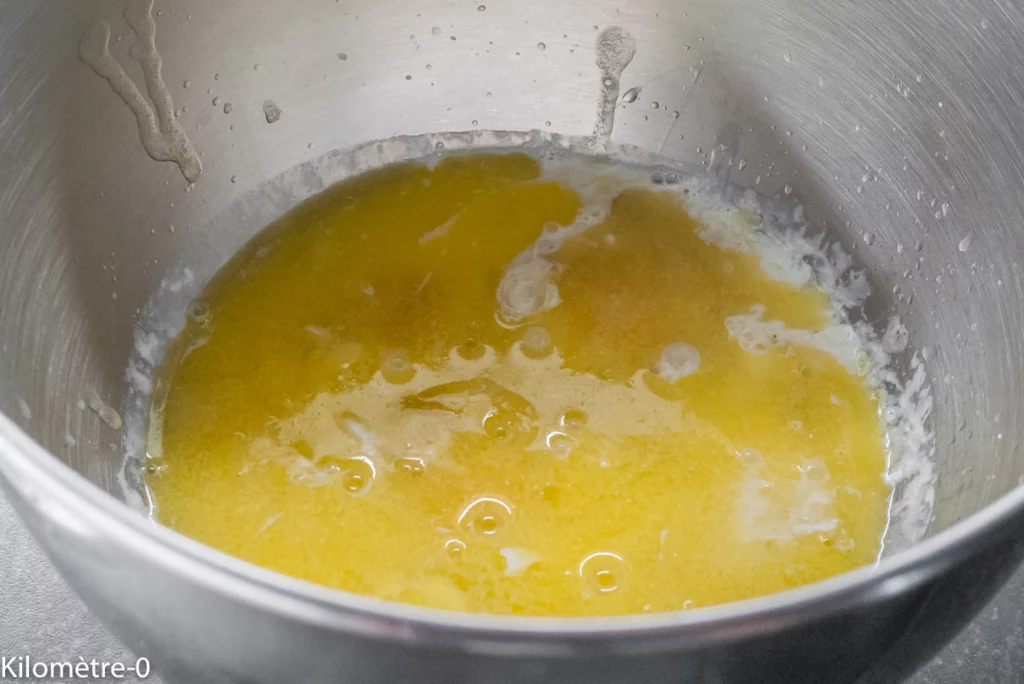 Gâteau du matin citron cassis amandes - Étape 3