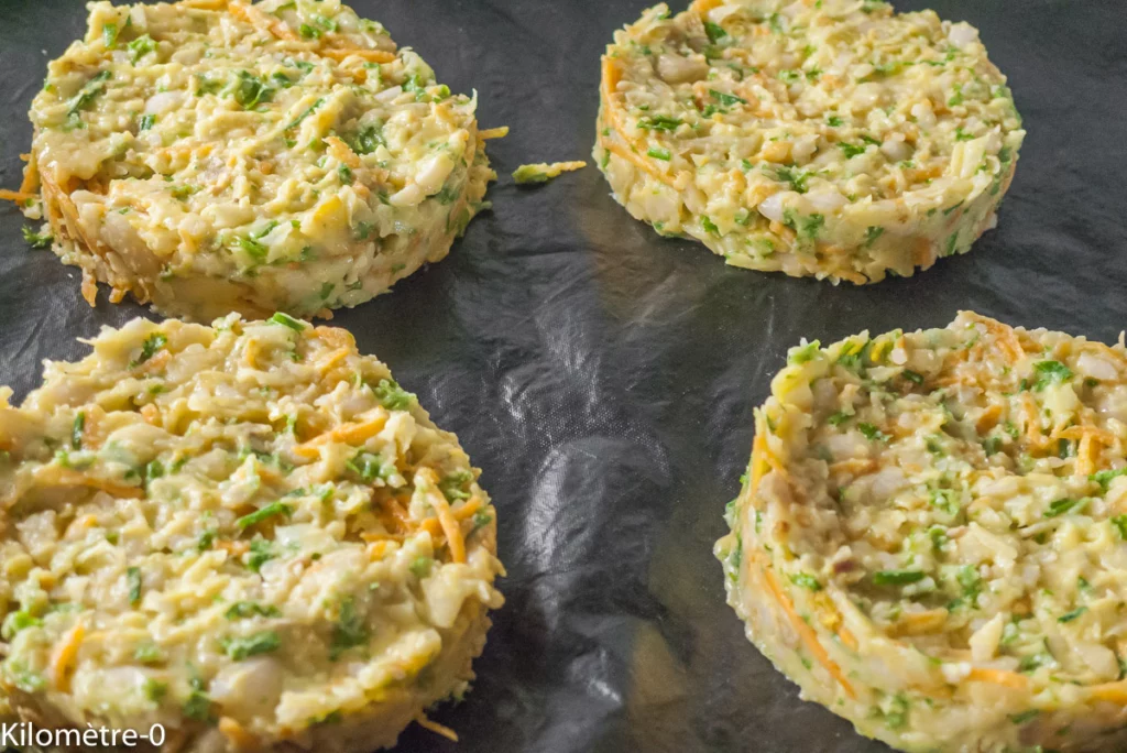 Burger végétarien aux haricots blancs - Étape 8