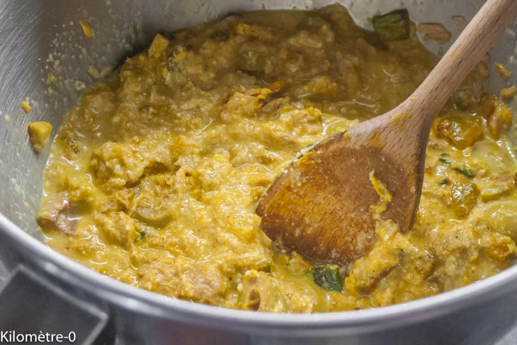 Tajine tunisien thon fromage - Étape 10