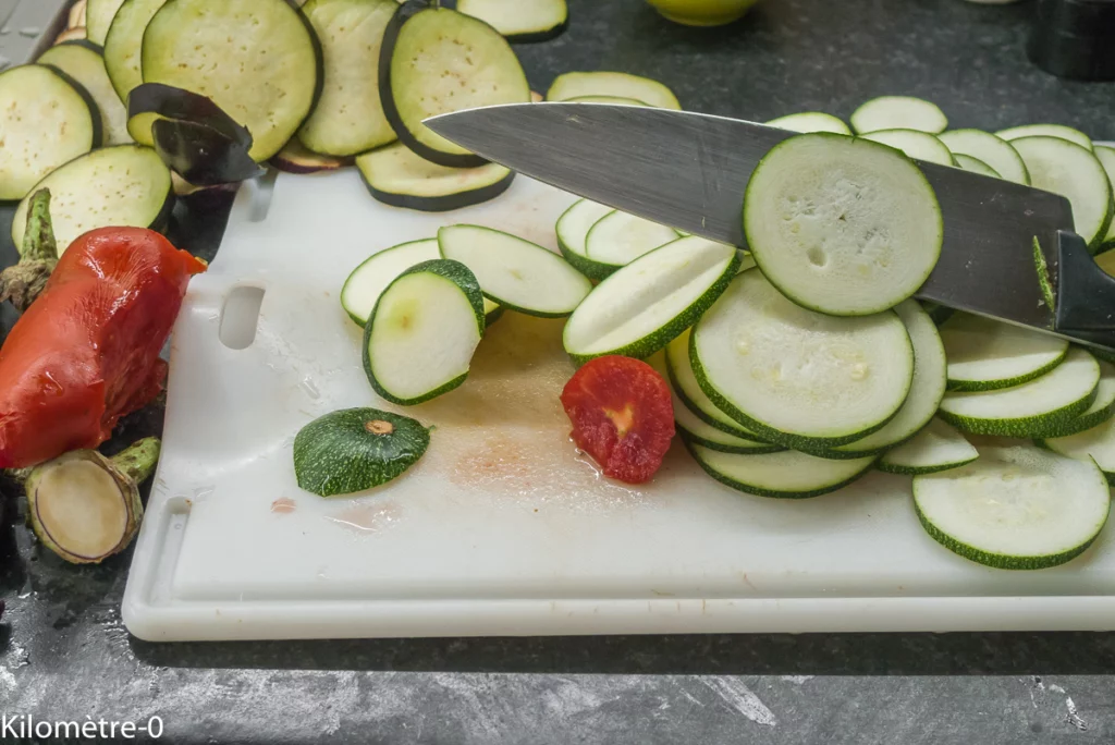 Tian de légumes d&rsquo;été - Étape 1