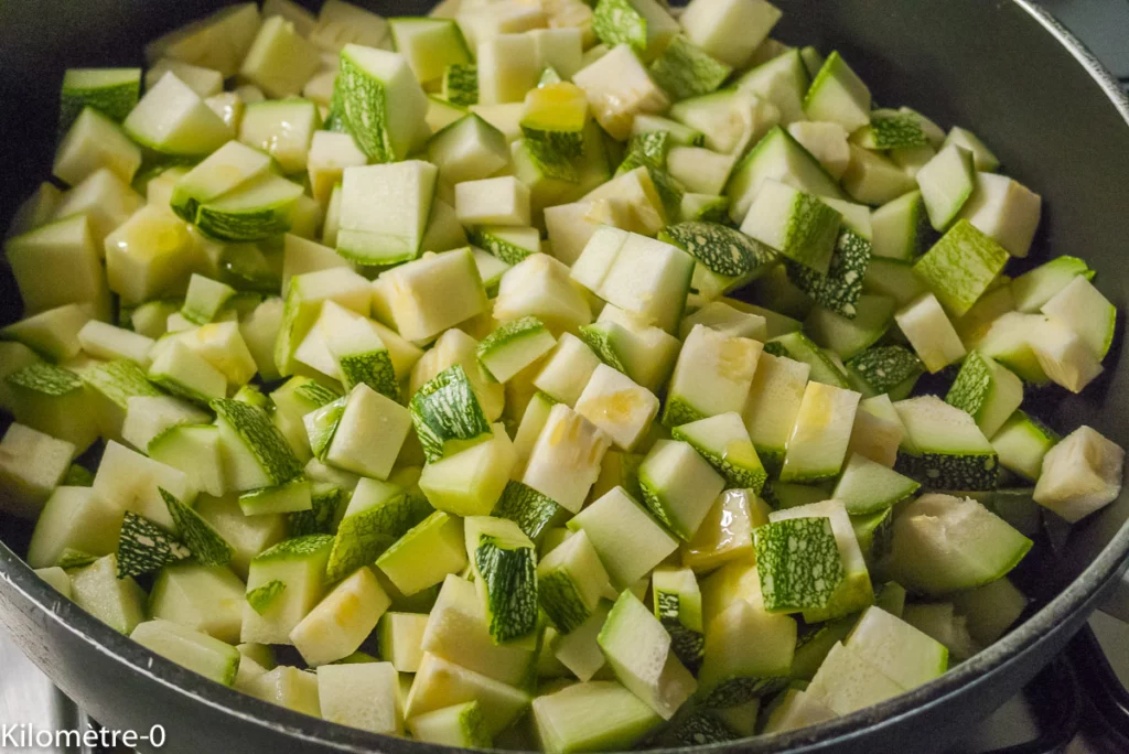 Terrine courgettes thon - Étape 3