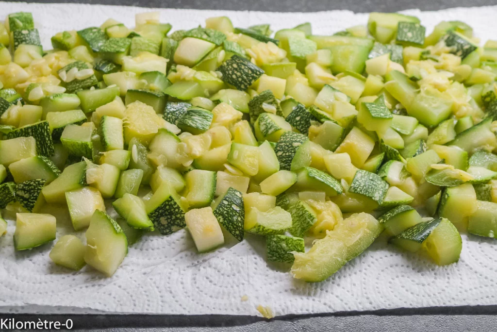 Terrine courgettes thon - Étape 4