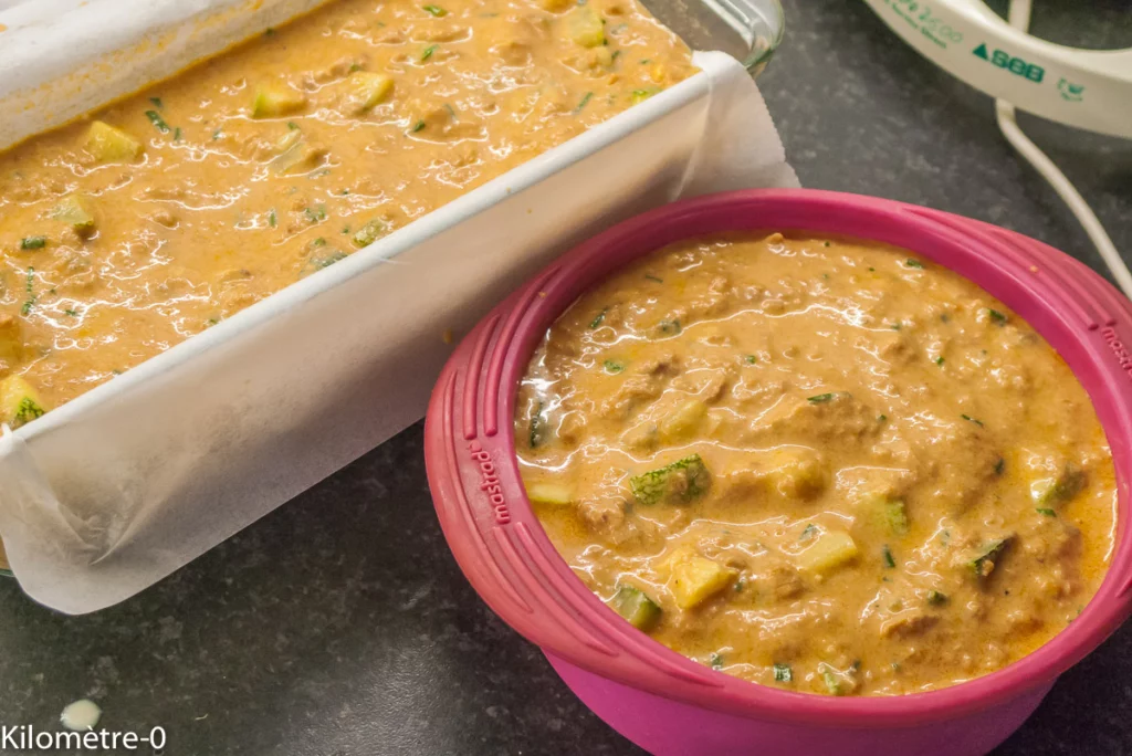 Terrine courgettes thon - Étape 8