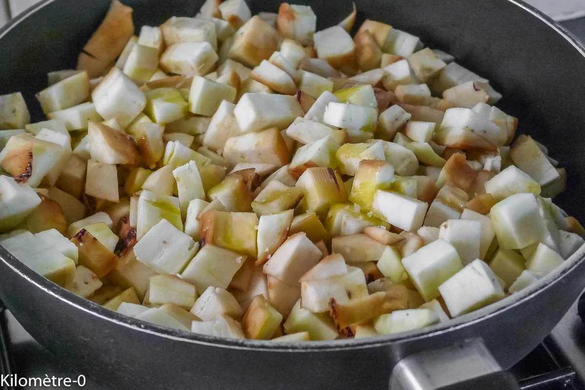Photo de recette de Kilomètre-0, blog de cuisine réalisée à partir de produits de saison et issus de circuits courts