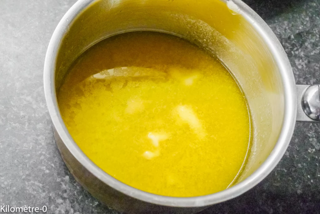 Gâteau du matin aux mûres et aux amandes - Étape 2