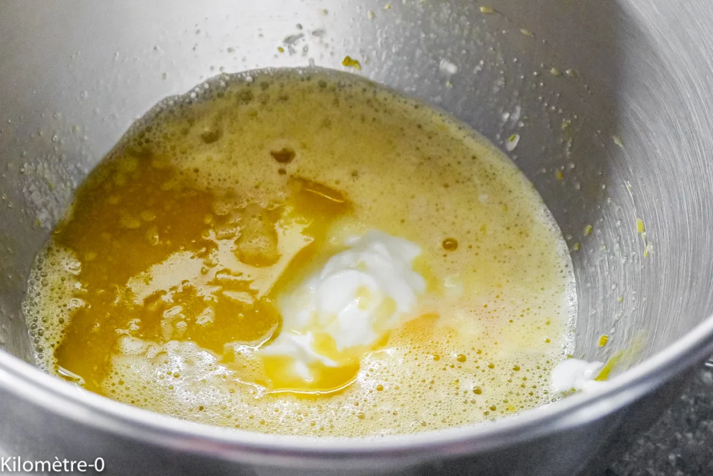 Gâteau du matin aux mûres et aux amandes - Étape 3