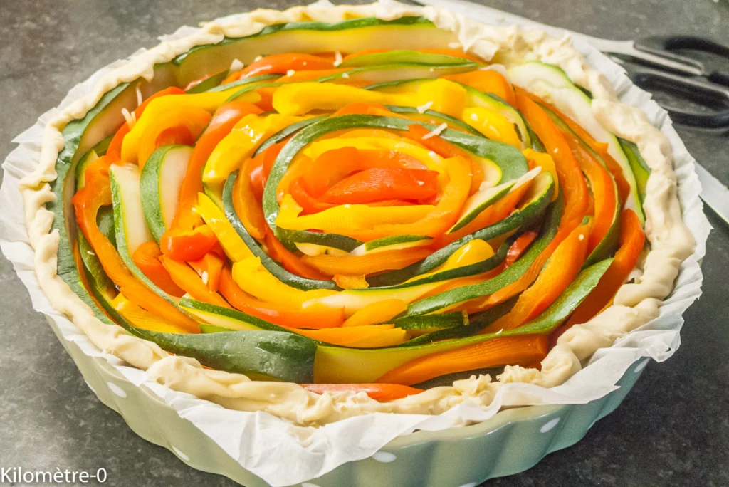 Tarte spirale estivale - Étape 8