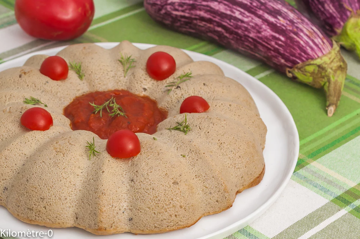 Photo de recette de papeton, spécialité, cuisine régionale, avignonnaise, Avignon, flan, aubergine, aubergines, facile, oeufs, végétarien, healthy, bio, facile, Kilomètre-0, blog de cuisine réalisée à partir de produits de saison et issus de circuits courts