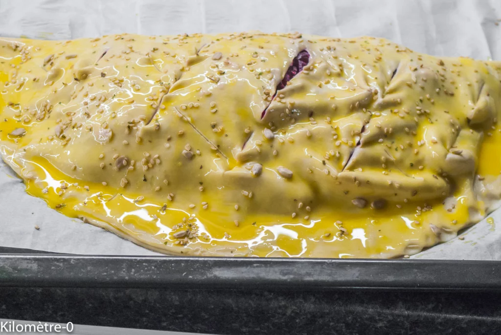 Chausson de betterave et fêta - Étape 7