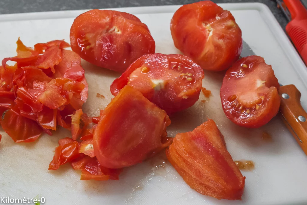 Salade grecque facile - Étape 1