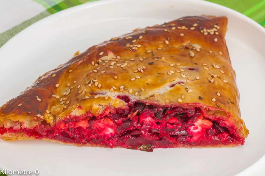 Chausson de betterave et fêta - Étape 9