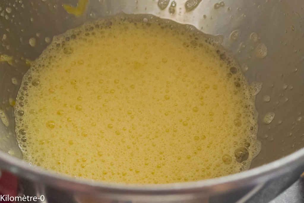 Gâteau à la farine de millet et aux mûres - Étape 2