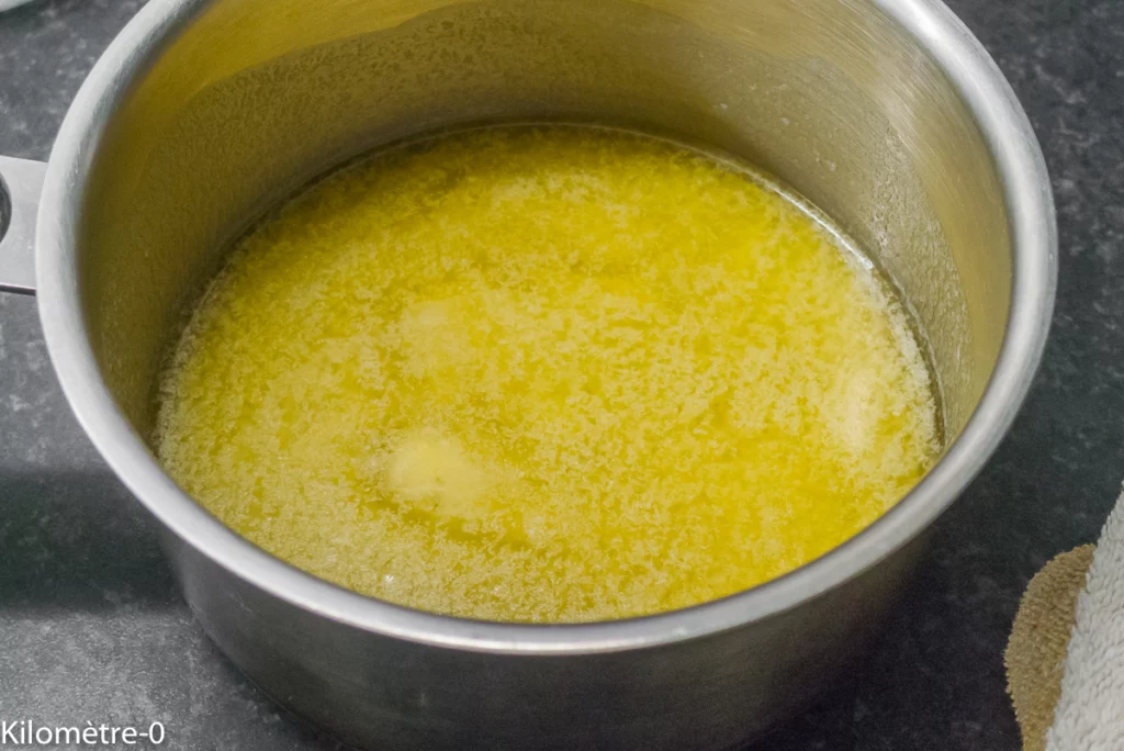 Gâteau à la farine de millet et aux mûres - Étape 3