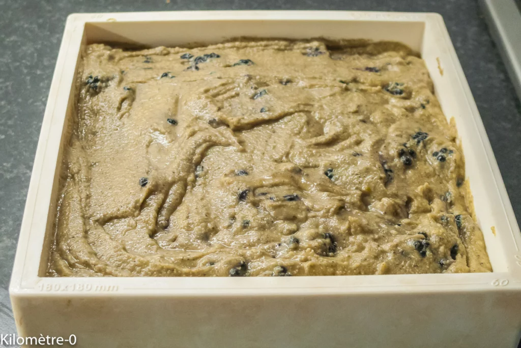 Gâteau à la farine de millet et aux mûres - Étape 8