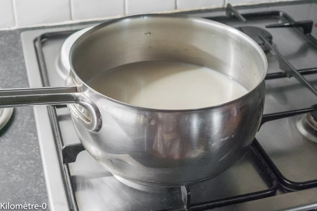 Semoule de millet aux mûres - Étape 1