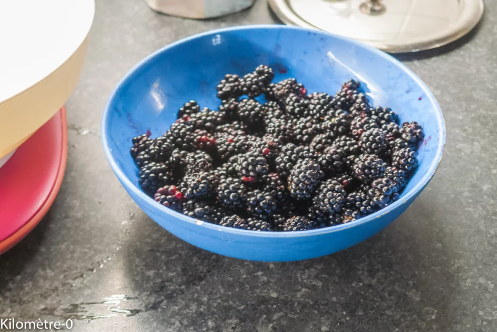 Semoule de millet aux mûres - Étape 4