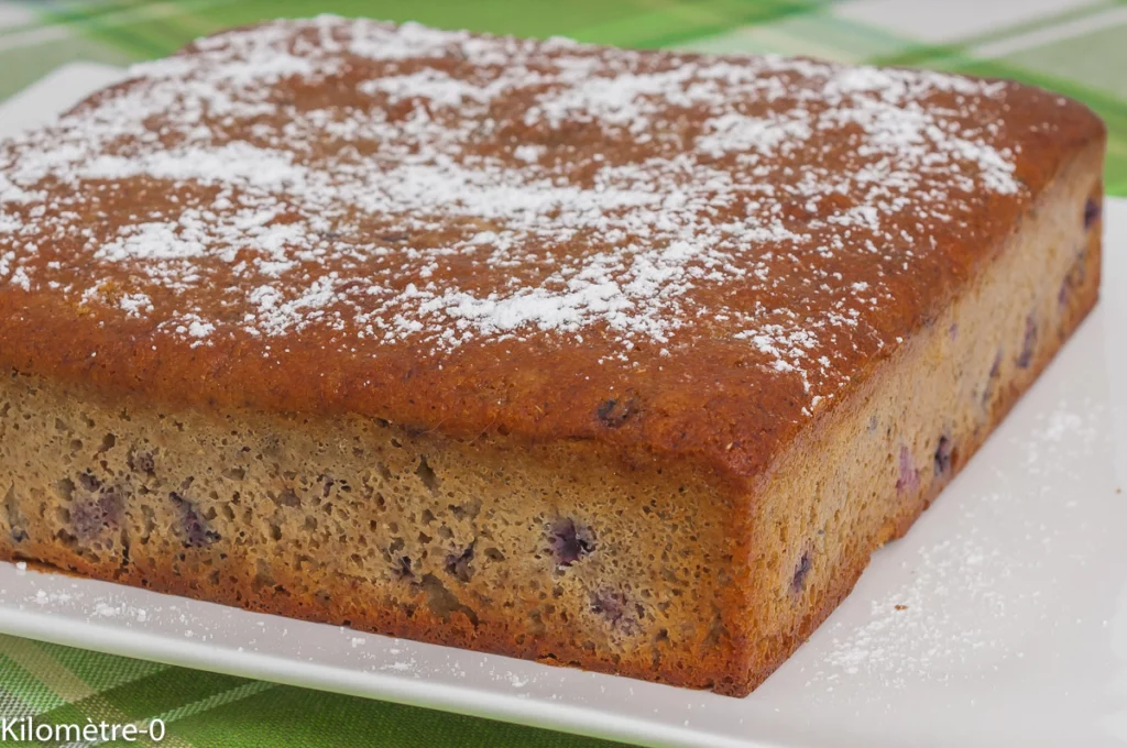 Gâteau à la farine de millet et aux mûres - Étape 9