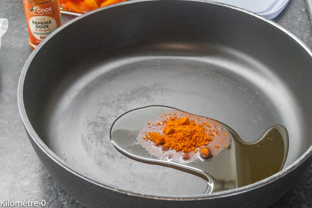 Poulet aux poivrons - Étape 3