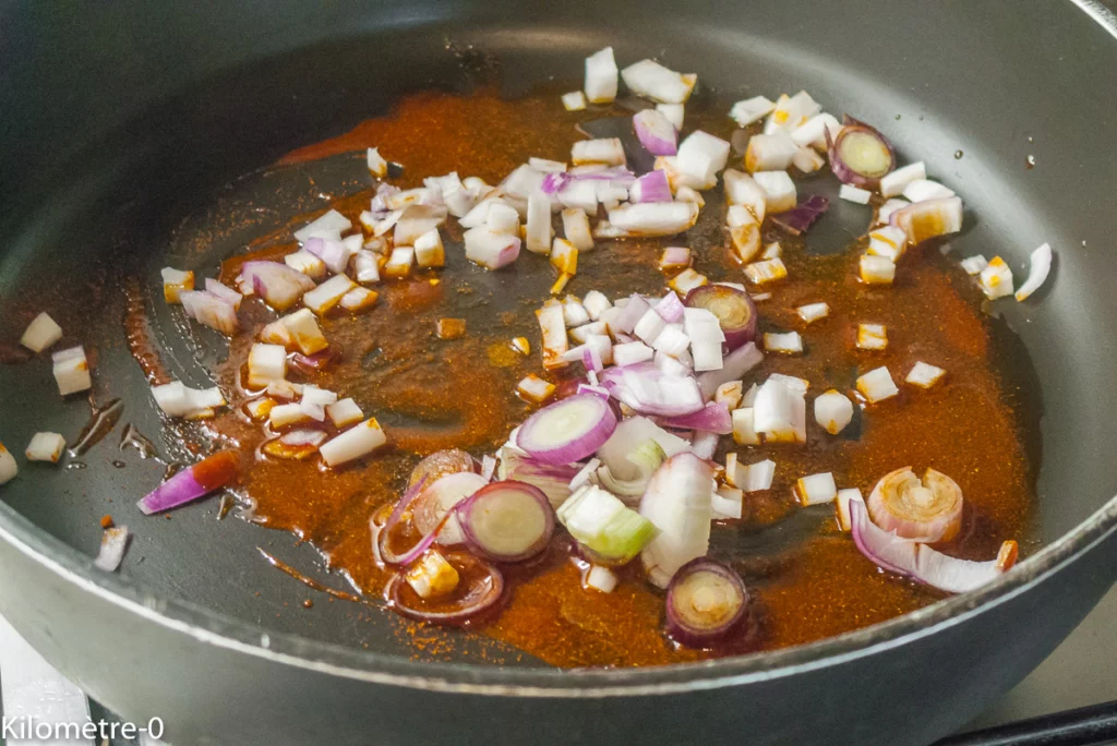 Poulet aux poivrons - Étape 4