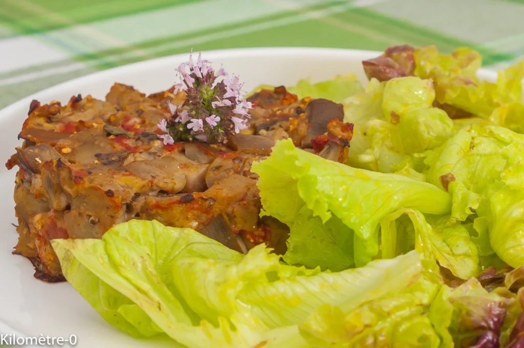 Hamburger d&rsquo;aubergines aux herbes - Étape 12