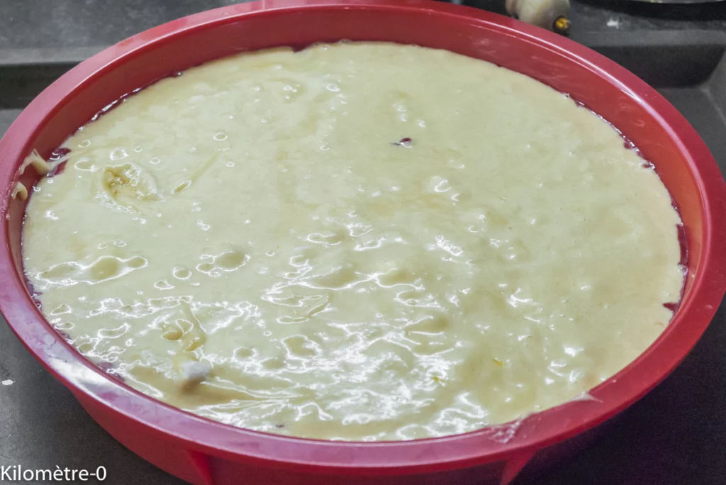 Gâteau renversé aux mûres facile - Étape 11