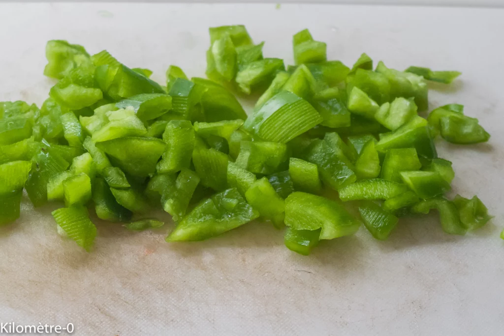 Pâtes aux poivrons et chorizo - Étape 2