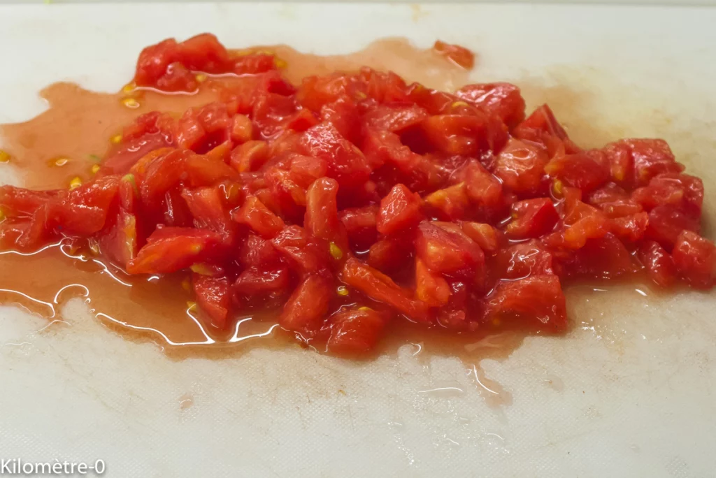 Moules aux poivrons, tomates et chorizo - Étape 6