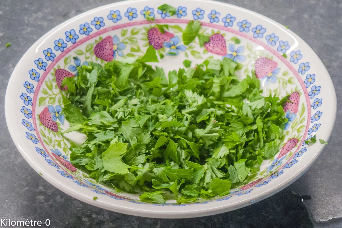 Photo de recette de Kilomètre-0, blog de cuisine réalisée à partir de produits de saison et issus de circuits courts