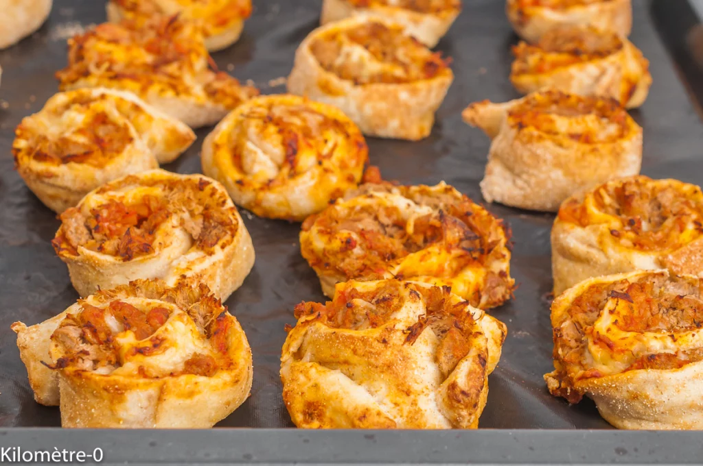 Pizza roulée au thon - Étape 10