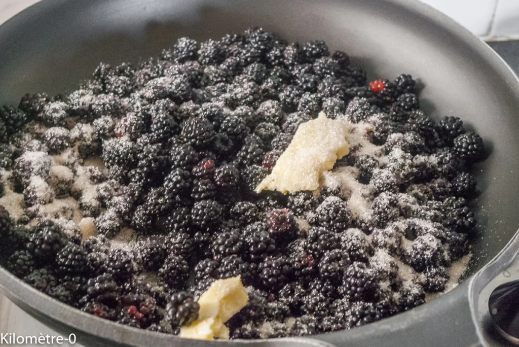 Cheesecake aux mûres (sans cuisson) - Étape 4