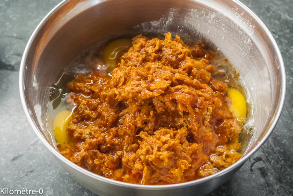 Quiche thon, ricotta, tomates - Étape 2