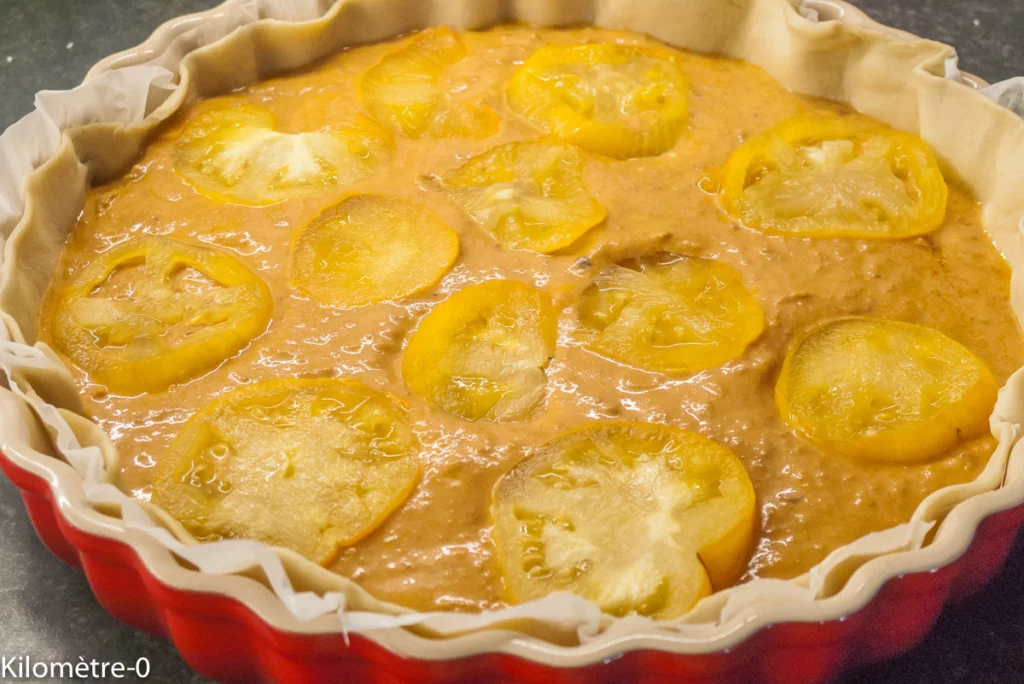 Quiche thon, ricotta, tomates - Étape 5