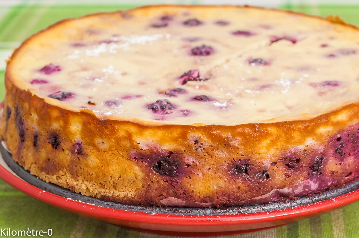 Photo de recette de dessert, gâteau, moelleux, facile, rapide, léger, ricotta, mûres, fruits rouges, économique, bio, Kilomètre-0, blog de cuisine réalisée à partir de produits de saison et issus de circuits courts