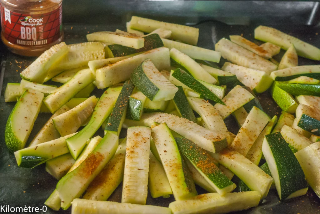 Frites de courgettes - Étape 2