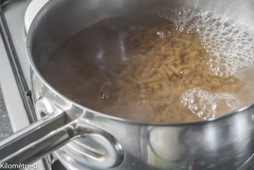 Pâtes aux poivrons et chorizo - Étape 7