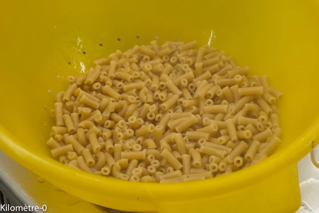 Pâtes aux poivrons et chorizo - Étape 8