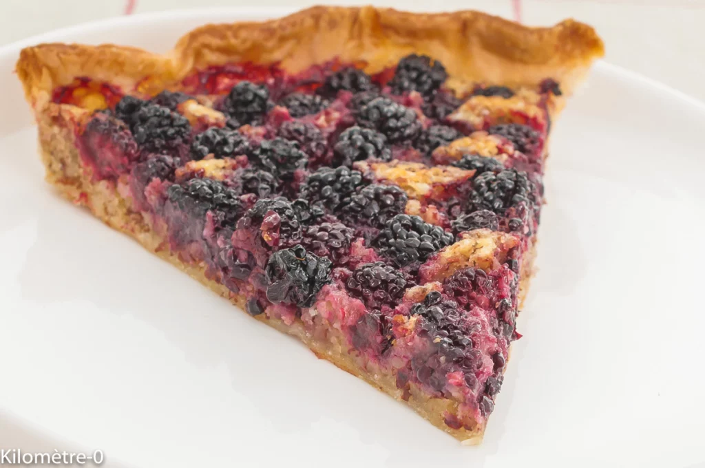 Tarte gourmande aux mûres - Étape 11