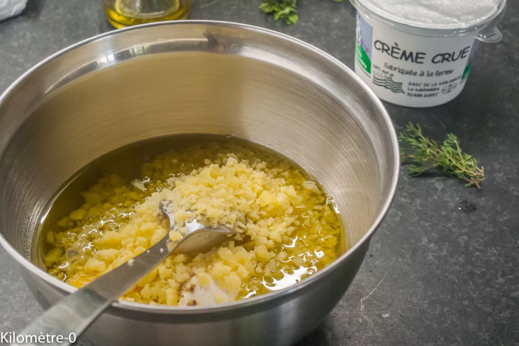 Bouchées apéritives à la tomate - Étape 1