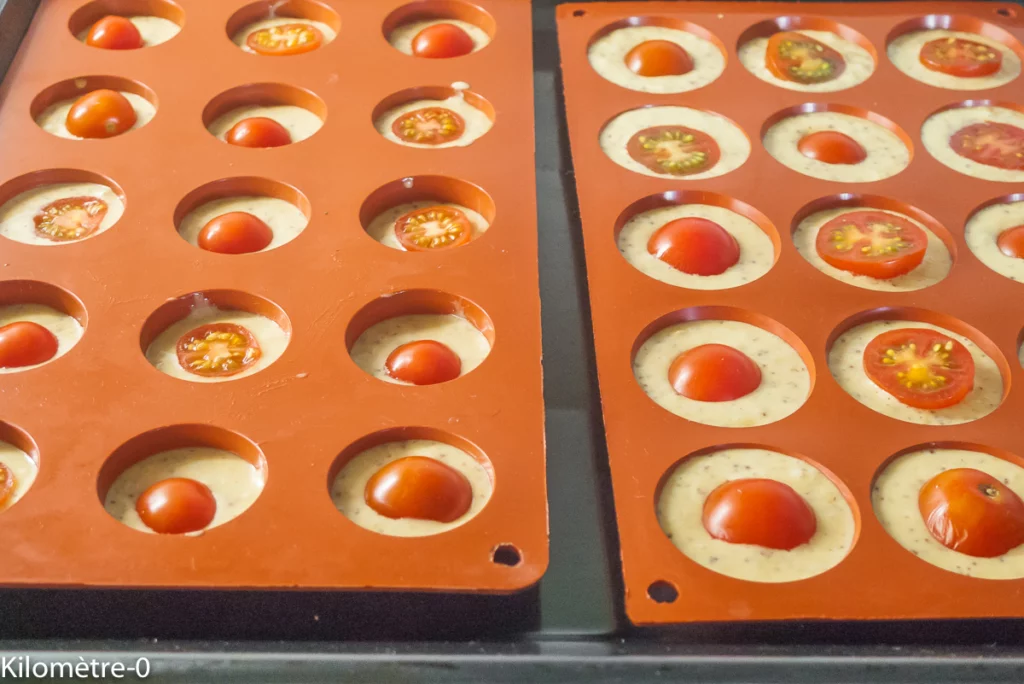 Bouchées apéritives à la tomate - Étape 4