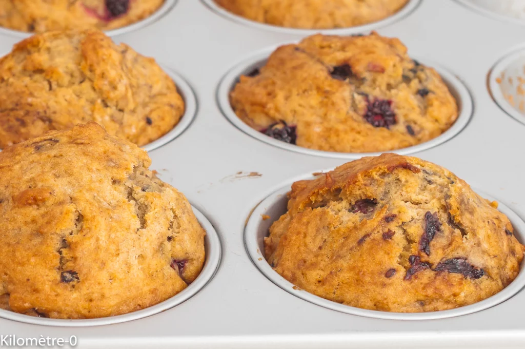 Scones aux mûres - Étape 8