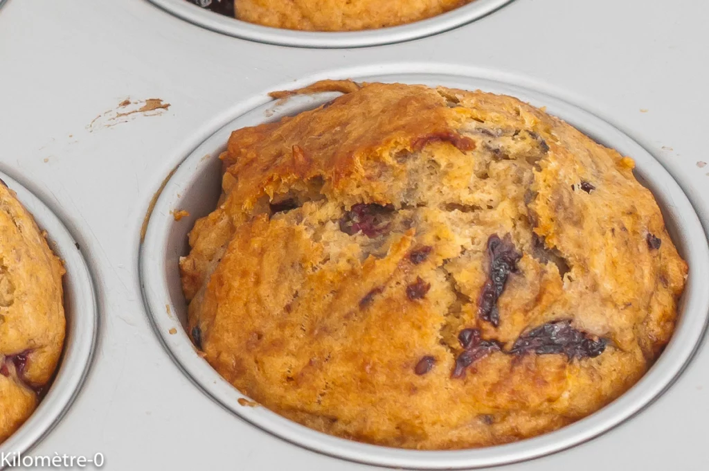 Scones aux mûres - Étape 9