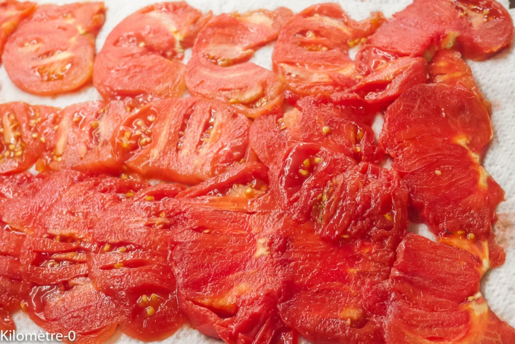 Salade de tomates aux moules - Étape 3